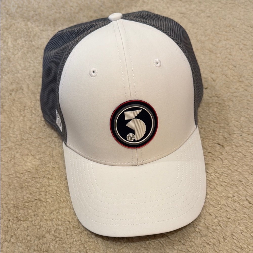 adidas White and Gray Men's Hat
